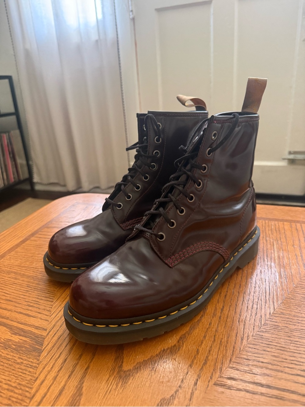 Dr. Martens 1460 Vegan Leather Cherry Boot